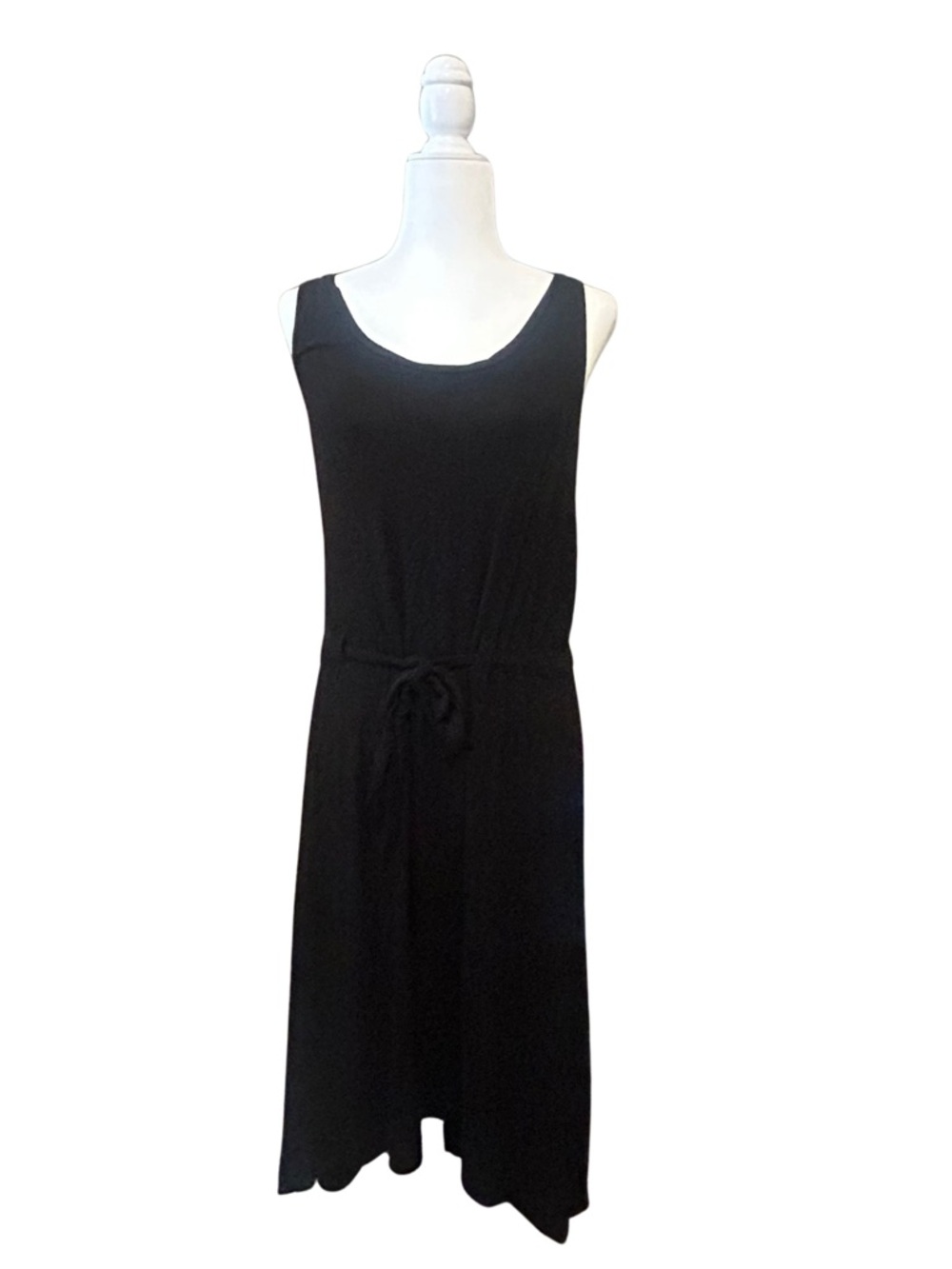 GAP Black Sleeveless High-Low Dress